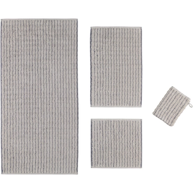 Washandje Cawö Accent Stripes Small Beige (set van 6)