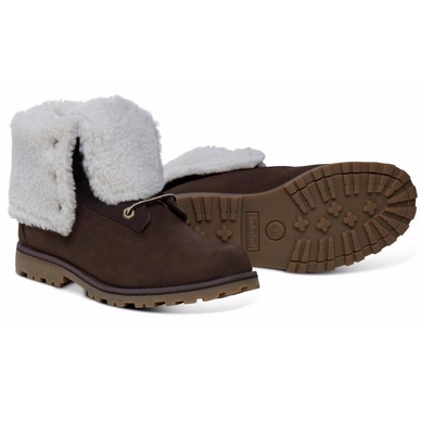 Timberland 6" Waterproof Shearling Boot Youth Brown