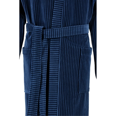 Badjas Lago 805 Kimono Men Donkerblauw