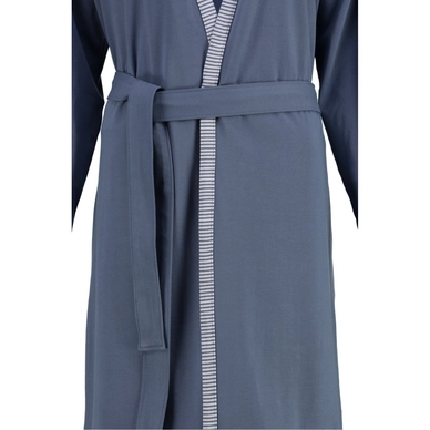 Badjas Lago 813 Uni Kort Kimono Women Blauw