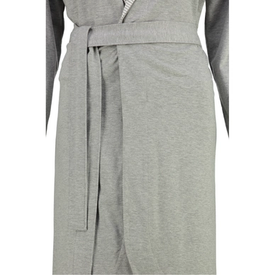Badjas Lago 814 Uni Kort Capuchon Women Grijs