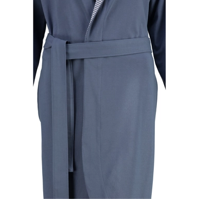 Badjas Lago 814 Uni Kort Capuchon Women Blauw