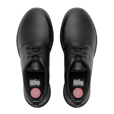 Sneaker FitFlop Sporty-Pop™ Leather All Black