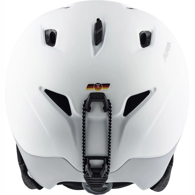 Skihelm Alpina Parsena White Grey Mat