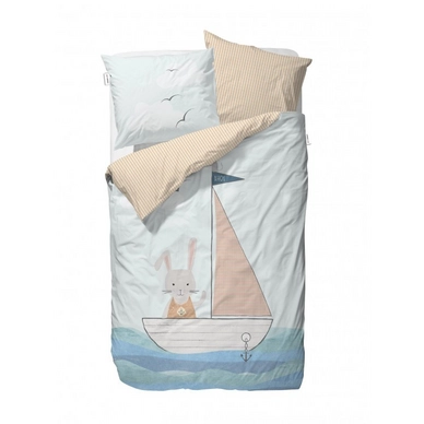 Housse de Couette Covers & Co Ahoy Bleu Coton