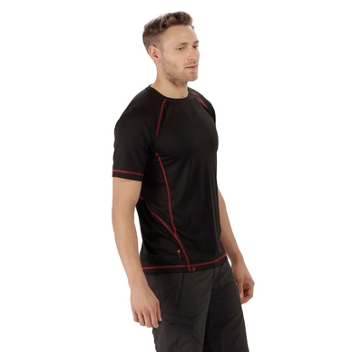 T-Shirt Regatta Men Virda II Black Pepper