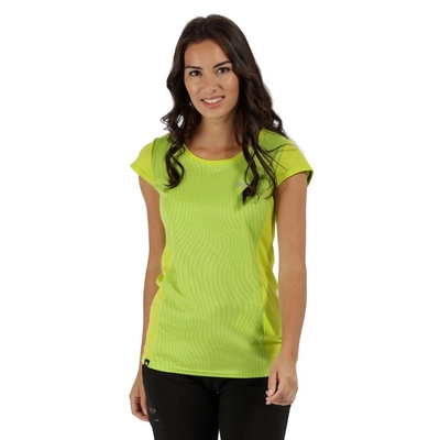 T-Shirt Regatta Women Hyper-Reflect Lime Zest