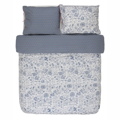 Bettwäsche Pip Studio Buttons Up Dark Blue Perkal