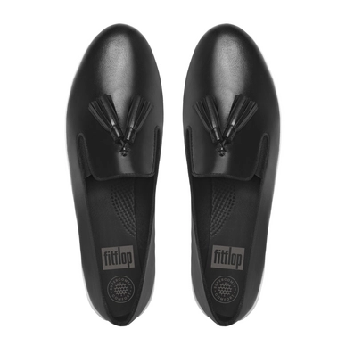 Sneaker FitFlop Tassel Superskate™ Leather Black