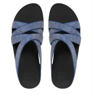 Sandaal FitFlop Slinky Rokkit™ Criss-Cross Slide Devon Blue