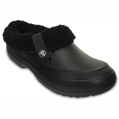 Klomp Crocs Classic Blitzen II Fuzz Lined Black/Black