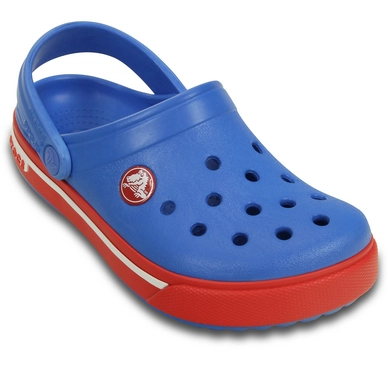 Sandaal Crocs Crocband 2.5 Clog Kids Varsity Blue/Red