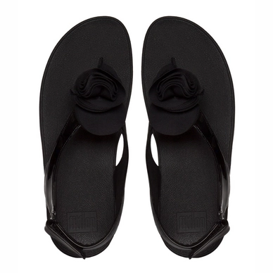 Sandaal FitFlop Florrie™ Patent PU Black
