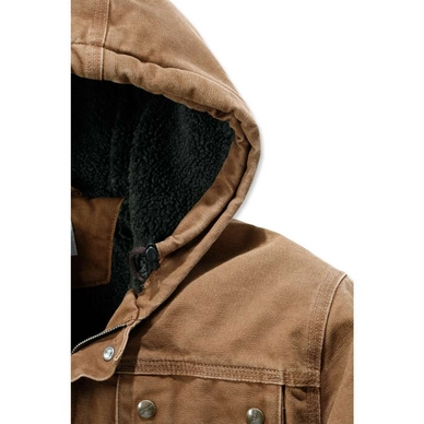 Jas Carhartt Men Sandstone Barlett Jacket Brown