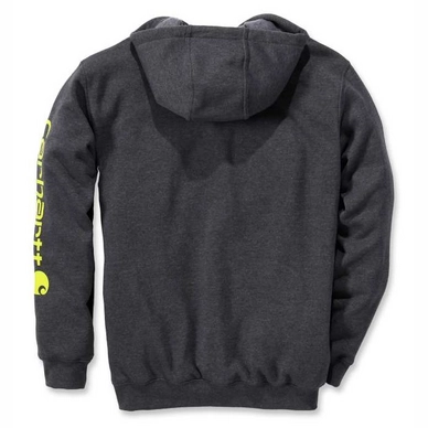 Trui Carhartt Men Sleeve Logo Hooded Sweatshirt Carbon Heather