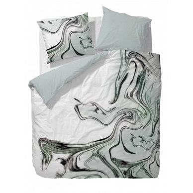 Taies d'oreiller Essenza Fedde Green Satin (50 x 75 cm)