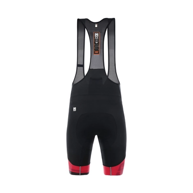 Fietsbroek Santini Men Sleek 99 Bibshorts Git Evo Pad Red