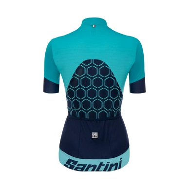 Fietsshirt Santini Women Queen 20 Acqua