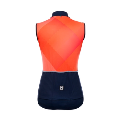 Fietsshirt Santini Women Giada Sleeveless Orange