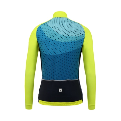 Fietsshirt Santini Men Ocean Winter Flashy Yellow