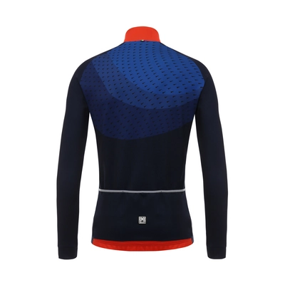 Fietsshirt Santini Men Ocean Winter Black