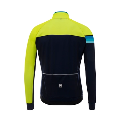 Fietsjack Santini Men H Way Windstopper Jacket Flashy Yellow