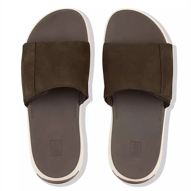 3---FitFlop Men Sporty Slides Chocolate Brown 2