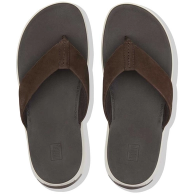 3---FitFlop Men Sporty Toe-Thongs Chocolate brown 2