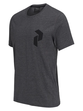 T-shirt Peak Performance Men Track Tee Dark Grey Mel