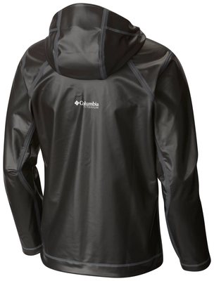 Jas Columbia Men Outdry Ex Stretch Hooded Shell Black