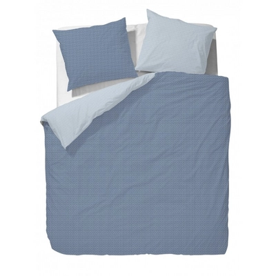 Taies d'oreiller Marc O'Polo Kemi Blue Satin (50 x 75 cm)