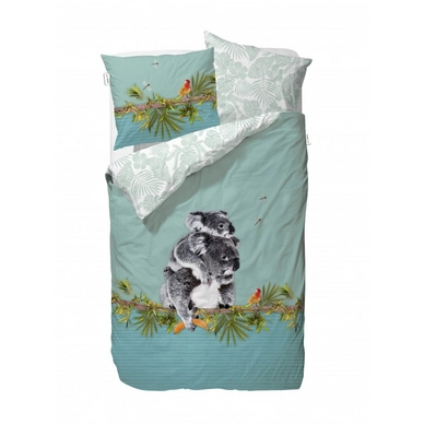 Housse de Couette Covers & Co Koala Aqua Coton