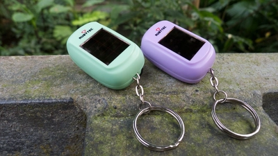 Zaklamp Rubytec Kao Baby Swing Solar Yellow