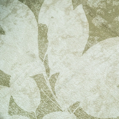 3---Kayori Kibu Groen - Dekbedovertrek - Katoensatijn - Closeup