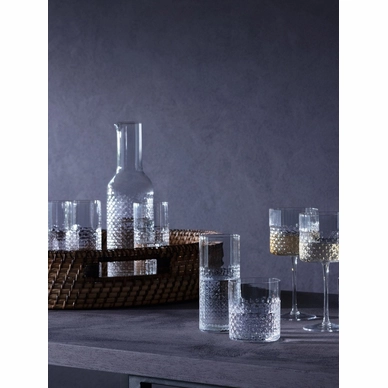 3---Longdrinkglas L.S.A. Wicker Transparant 400 ml (2-Delig)-3