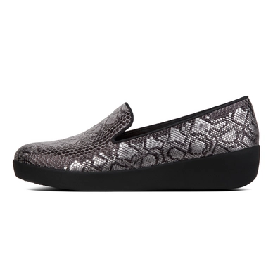 FitFlop Audrey™ Python Print Smoking Black