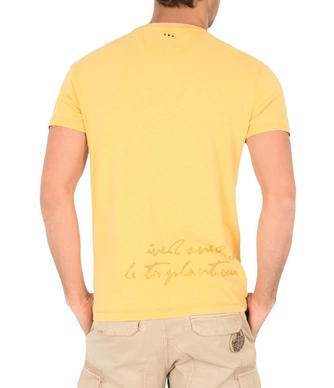 T-Shirt Napapijri Men Stak Yellow