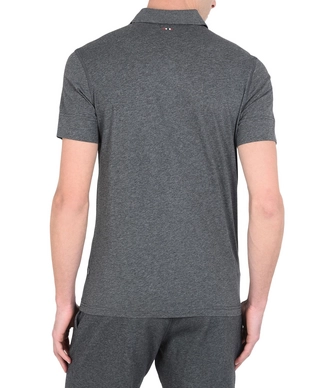 Polo Napapijri Men Elange Dark Grey Mel