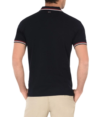 Polo Napapijri Men Taly SS Stripe Blu Marine