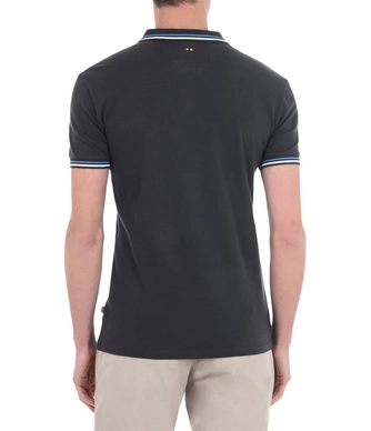 Polo Napapijri Men Taly SS Stripe Volcano