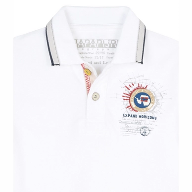 Polo Napapijri Kids Gandy Bright White