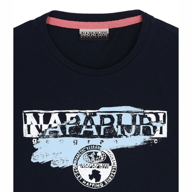 T-Shirt Napapijri Youth Shadow Blu Marine