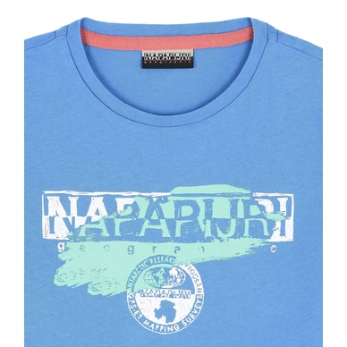 T-Shirt Napapijri Kids Shadow Light Blue