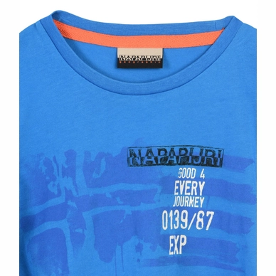 T-Shirt Napapijri Youth Stok Tourquoise