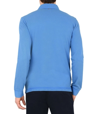 Polo Napapijri Men Elbas LS New Light Blue