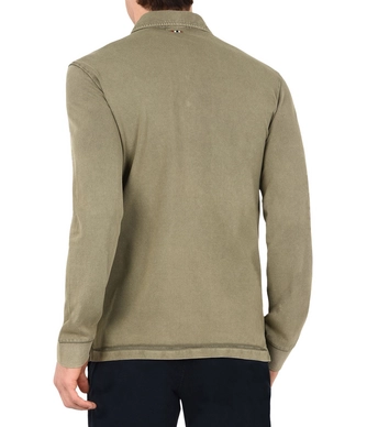 Polo Napapijri Men Elbas LS New Khaki