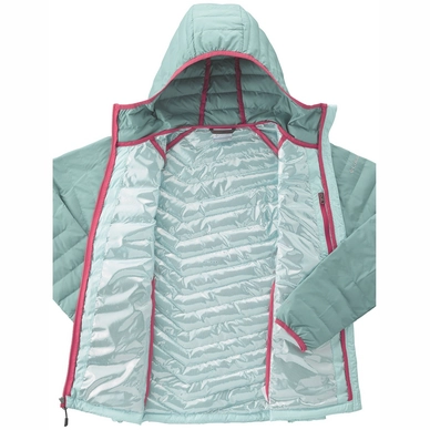 Ski Jas Columbia Powder Lite Hooded Jacket Women's Spray Dusty Green