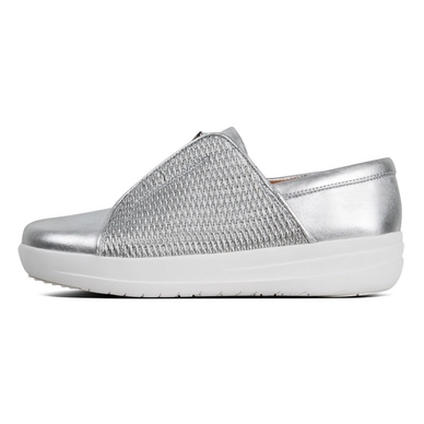 FitFlop F-Sporty™ II Shirred Silver