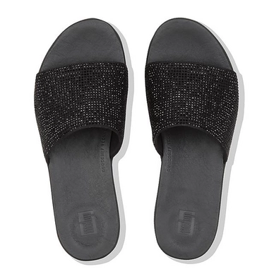 FitFlop Sola™ Crystalled Slide Black