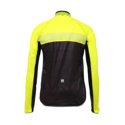 Fietsjack Santini Men Skin Windbreaker Flashy Yellow